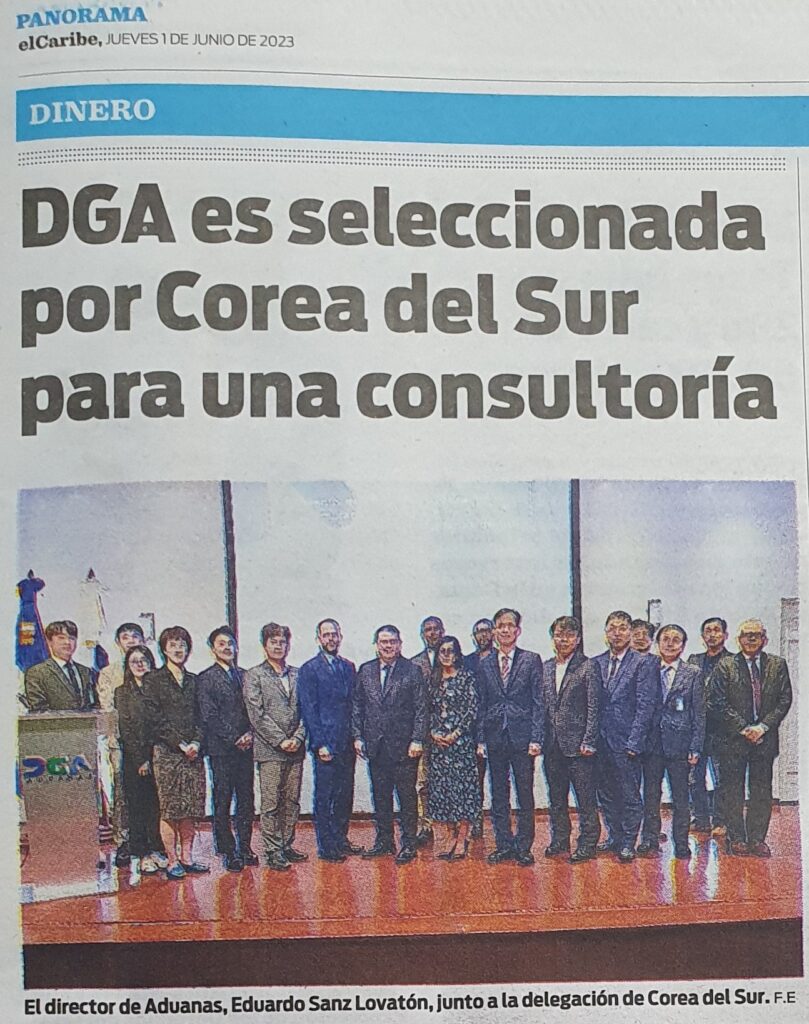 The Customs (DGA) of the Dominican Republic received a delegation from CUPIA and Korea Customs